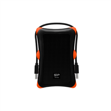 Silicon Power Armor A30 HDD/SSD enclosure Black, Orange - 0