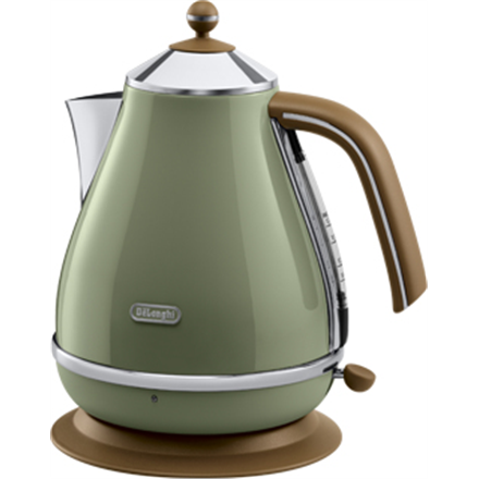 DeLonghi KBOV 2001.GR electric kettle 1.7 L Green 2000 W