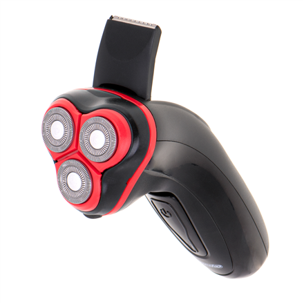 Mesko MS 2926 men's shaver Rotation shaver Trimmer Black,Red