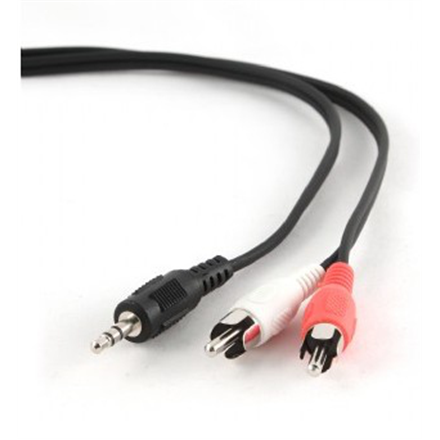 Kabelis Gembird 3.5mm Jack - 2x RCA 1.5m