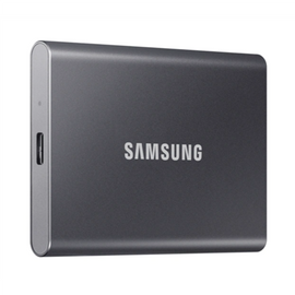 SAMSUNG Portable SSD T7 1TB extern USB 3.2 Gen 2 Titan Grey