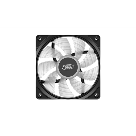 VENTILATOR DEEPCOOL PC RF120R LED, 120x120x25 mm, 4 red LED, Hydro Bearing, "DP-FLED-RF120-RD"