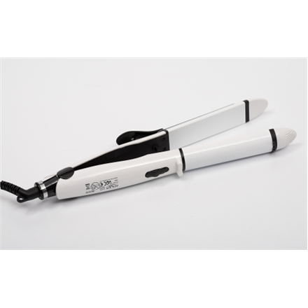 Adler | Hair straightener 2 in 1 | AD 2104 | Warranty 24 month(s) | Ceramic heating system | 50 W | White