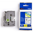 BROTHER TZE211 tape black/white 6mm 8m-1