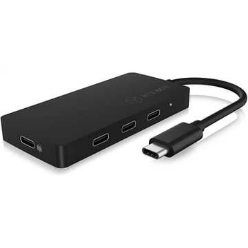 Hub IB-HUB1429-CPD 4x TYPE-C HUB USB, 3x TYPE-C, 1x TYPE-C PD do 100 Watt