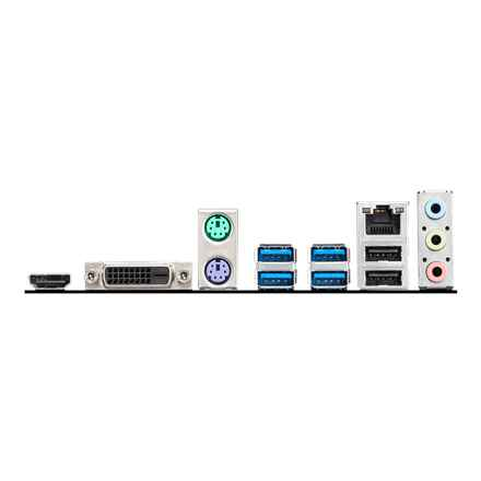 MSI Main Board Desktop A520M-A PRO (A520, AM4, 2xDDR4, 1x PCI-E 3.0 x16 slot,1x M.2 slot,4x USB 3.2 Gen1,2x USB 2.0,1x HDMI,1x DVI-D,Gigabit LAN,7.1 HD Audio, mATX, Retail)