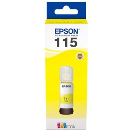 Bouteille d'encre jaune epson 1lb 115 ecotank