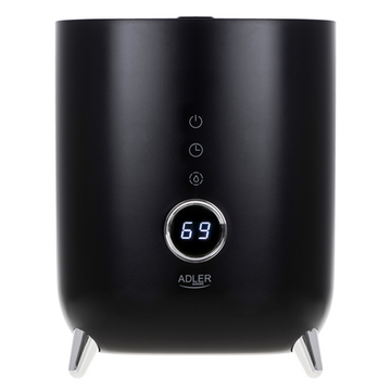 Adler | AD 7972 | Humidifier | 23 W | Water tank capacity 4 L | Suitable for rooms up to 35 m² | Ultrasonic | Humidification capacity 150-300 ml/hr | Black