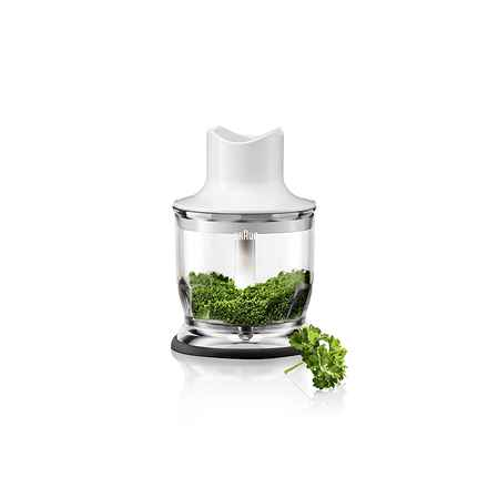 Braun | Blender | MQ525 | Mixeur plongeant | 600 W | 2 vitesses | Hachoir | Blanc