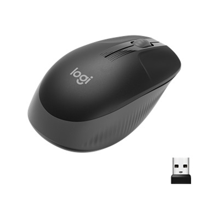 Souris optique sans fil RF Logitech M190 1000 DPI ambidextre