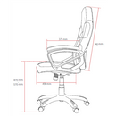 AROZZI herní židle ENZO Woven Fabric/ černá-10