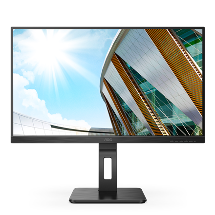 Monitor 27P2Q 27 cali IPS DVI HDMI DP USB Pivot