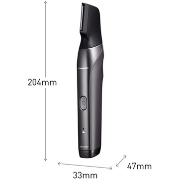 Panasonic | Hair trimmer | ER-GY60-H503 | Cordless | Wet & Dry | Number of length steps 20 | Step precise 0.5 mm | Black/Silver - 0
