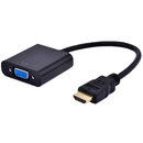 Gembird A-HDMI-VGA-03 video cable adapter 0.15 m HDMI Type A (Standard) VGA (D-Sub) Black