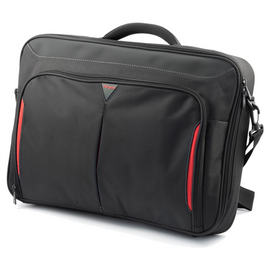 Targus | CN418EU | Clamshell Laptop Bag | Briefcase | Black/Red | 17-18 " | Shoulder strap