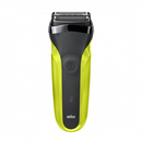 Braun | Shaver | 300s | Operating time (max) 30 min | Black/Green-4