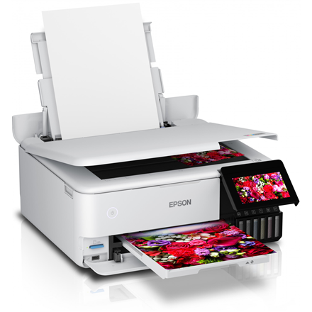 Imprimante multifonction jet d'encre couleur EPSON EcoTank L8160 A4 12 ppm