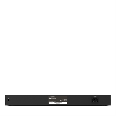 Linksys | LGS124P-EU | Commutateur non géré | 24 ports | 1 Gbit/s | PoE 120 W