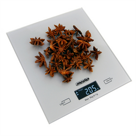 Mesko | Kitchen Scales | MS 3145 | Maximum weight (capacity) 5 kg | Graduation 1 g | Display type LCD | Silver - 0