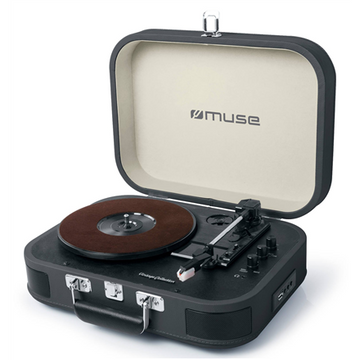 Muse | Turntable Stereo System | MT-201 DG | USB port | AUX in - 0