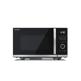 Micro-ondes de comptoir sharp yc-qs254ae-b 25 l 900 w noir acier inoxydable