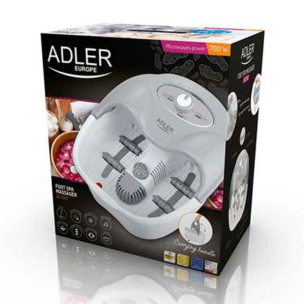 Adler | Masseur de pieds | AD 2167 | Blanc/Gris