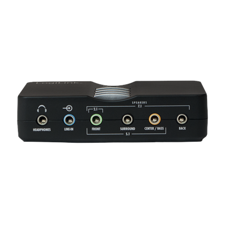 LogiLink USB Sound Box Dolby 7.1 8-Channel 7.1 channels