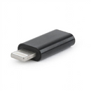 Gembird USB Type C Female - Apple Lightning Male Black