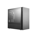 Boîtier Cooler Master, mini tour, mATX, « Silencio S400 », sans alimentation, verre trempé, 2 ventilateurs, 2 ports USB 3.0, 1 port jack 3,5 mm, lecteur de cartes, maillé, « MCS-S400-KG5N-S00 » (timbre vert 0,16 lei)