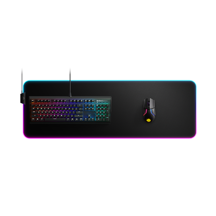 Steelseries QcK Prism Cloth XL Gaming mouse pad Black