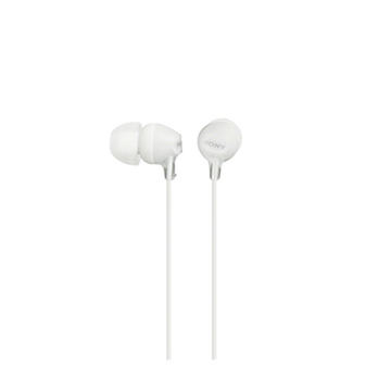 Sony | EX series | MDR-EX15LP | In-ear | White