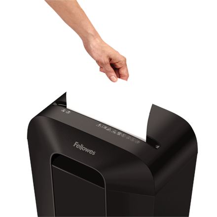 Fellowes Powershred LX50 paper shredder Particle-cut shredding Black