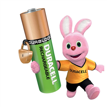 Duracell HR6 AA 2500mAh Recharge Ultra 4 Pack - 0