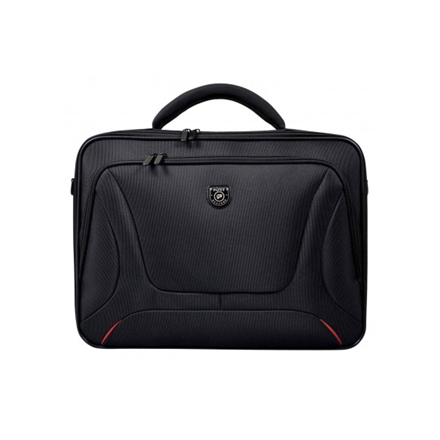 PORT DESIGNS | Courchevel | Fits up to size 17.3 " | Messenger - Briefcase | Black | Shoulder strap