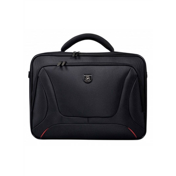 PORT DESIGNS | Courchevel | Fits up to size 17.3 " | Messenger - Briefcase | Black | Shoulder strap