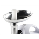 Tristar | VM-4210 Meat Grinder | White | 3 Stainless steel grinding plates, Aluminum grinder head, Aluminum hopper tray, Sausage stuffer, Kubbe attachment, Sausage accessory, Stainless steel blade-13