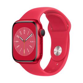Apple Watch 8 GPS 41mm Sport Band (PRODUCT)RED (MNP73EL/A)