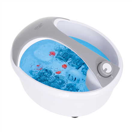 Adler  masseur de pieds  ad 2177  garantie 24 mois  450 w  blanc/argent