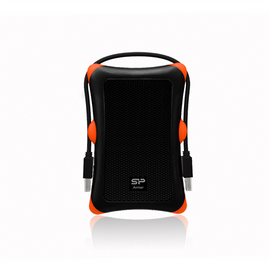 Silicon Power external HDD 2TB Armor A30, black - 0