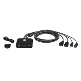Przełącznik 2 portowy USB VGA FHD HDMI KVM Switch