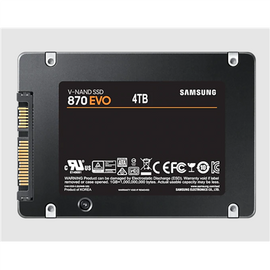 SAMSUNG SSD 870 EVO 4TB SATA III 2.5inch SSD 560MB/s read 530MB/s write - 0