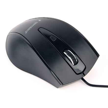 Souris Gembird MUS-4B-02 Droitier USB Optique 1200 DPI