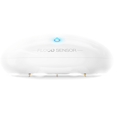 Capteur de température/humidité Fibaro FGFS-101-ZW5 Capteur de température et d'humidité intérieur/extérieur Autonome Sans fil