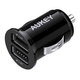 CC-S1 Mini ładowarka samochodowa 2xUSB AiPower 4.8A 24W