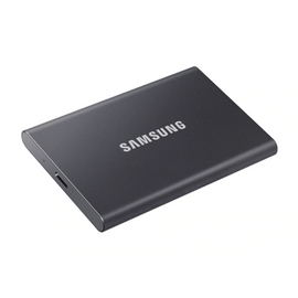 SAMSUNG Portable SSD T7 1TB / USB 3.2 Gen 2 / USB-C / Externí / Šedá - 0
