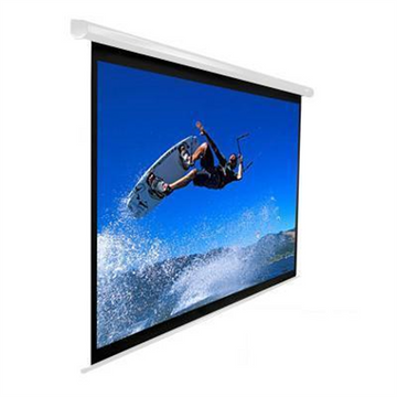 Écran motorisé électrique elite screens 150" 381 cm/ 4:3/ 2286 × 3048 cm/ gain 11/ boîtier blanc