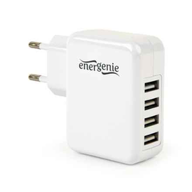 Energenie 4 ports USB 3.1A universel blanc