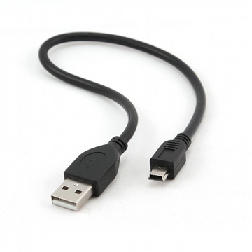 Câble gembird usb mâle - miniusb mâle 03 m noir