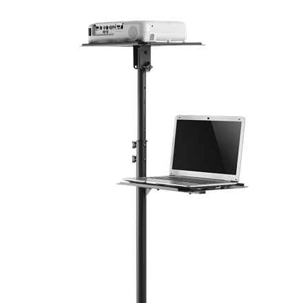 Chariot en acier pour projecteur/ordinateur portable