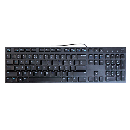 Dell | KB216 | Black | Multimedia | Wired | US | Black | Lithuanian | Numeric keypad